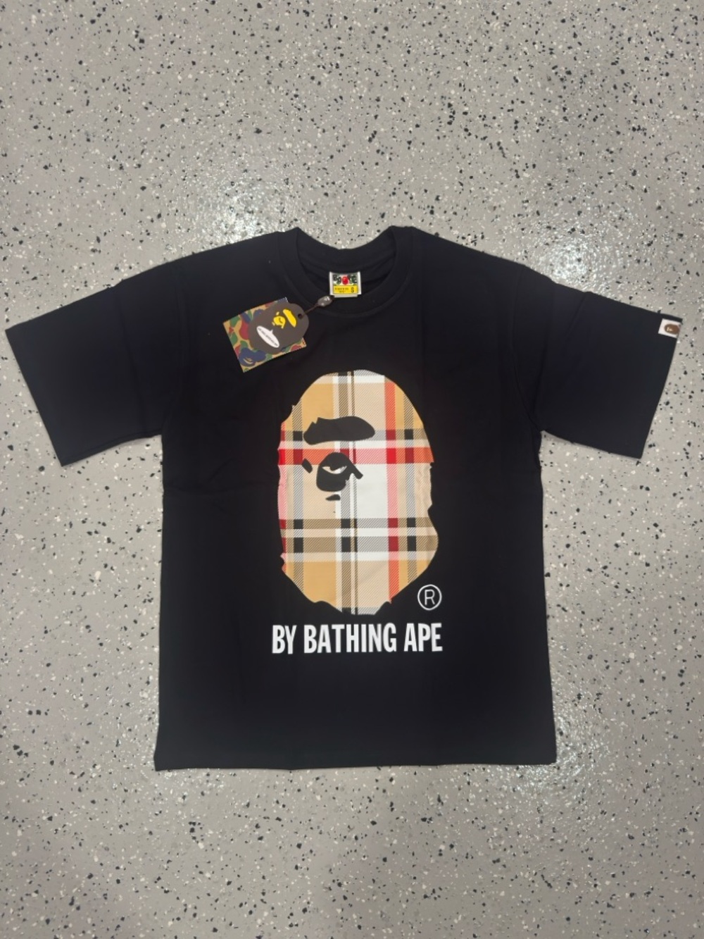 Burrberry bape shirt